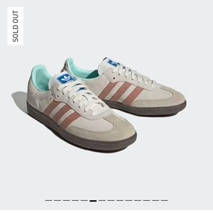 ADIDAS SAMBA IN CLAY STRATA SIZE 7 M / 8 WOMEN
